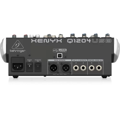 Behringer Q1204USB 8-канальный аналоговый микшер купить в Москве и